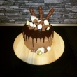 Kinder dorty, Drip cake